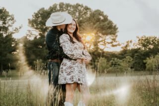 Excited for their wedding today!
