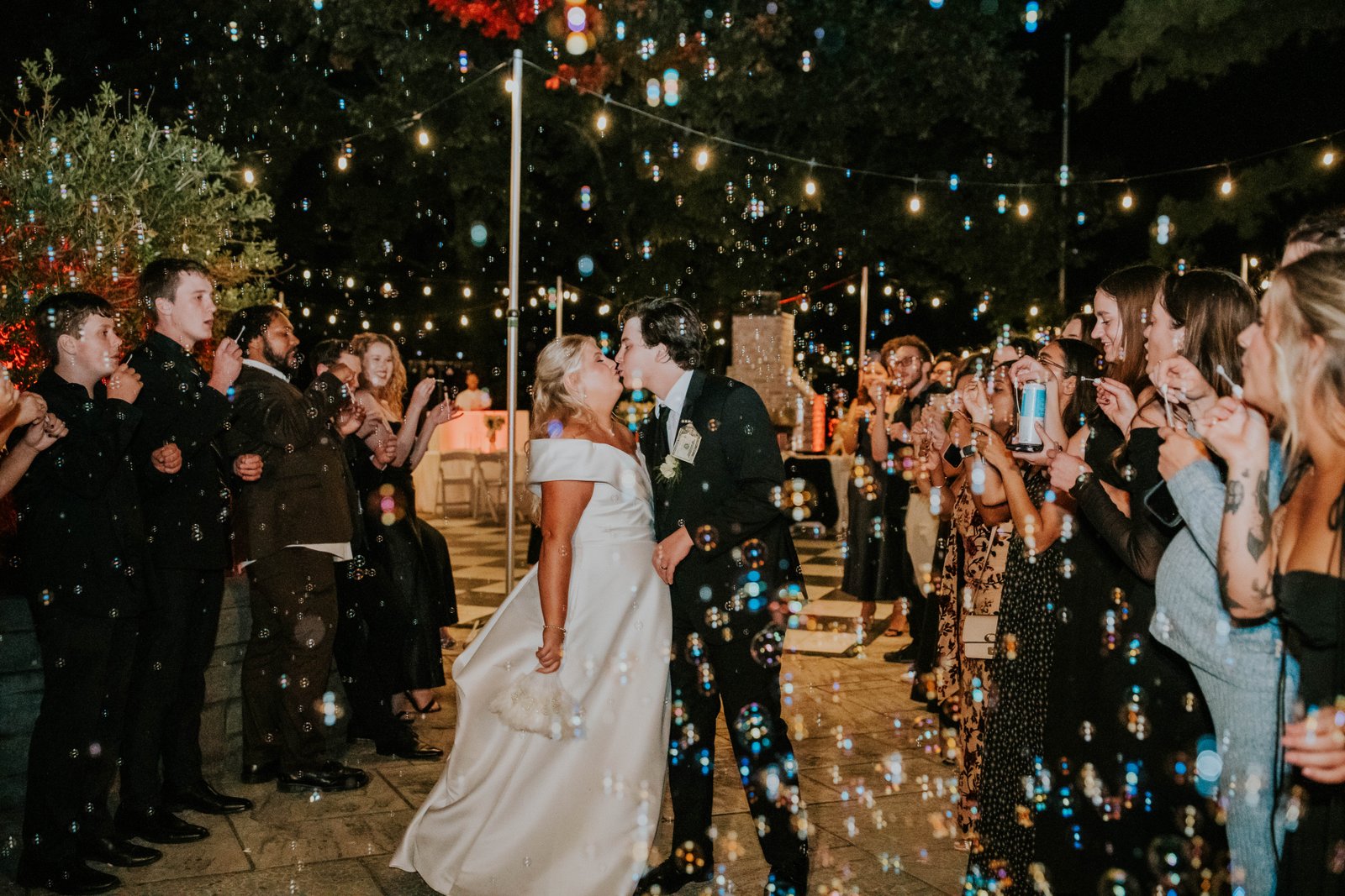 Lakeside wedding at Greystone Estate on Beaver Lake in Rogers